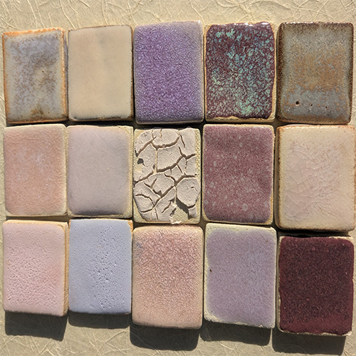 26189 - Glasurkurs Rosa, Lila, Violett im Hochbrand mit Grit Uhlemann